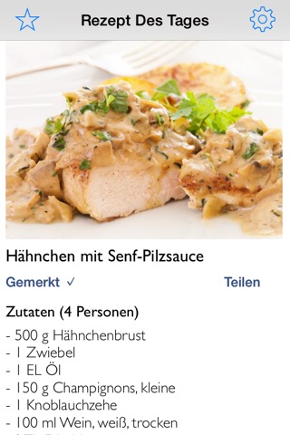 Rezept des Tages Koch Rezepte screenshot 2