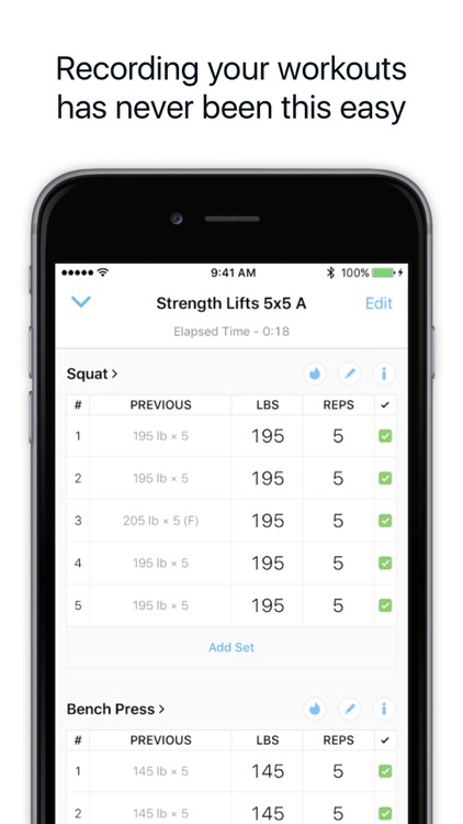 Strong Workout Tracker Gym Log screenshot-0