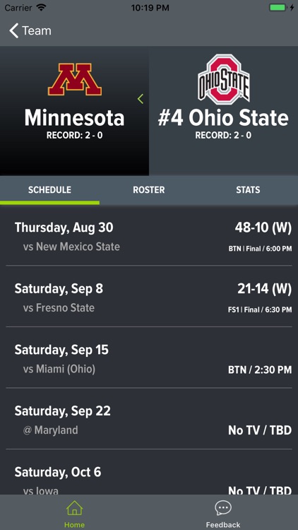Ohio State Football 2018 screenshot-7