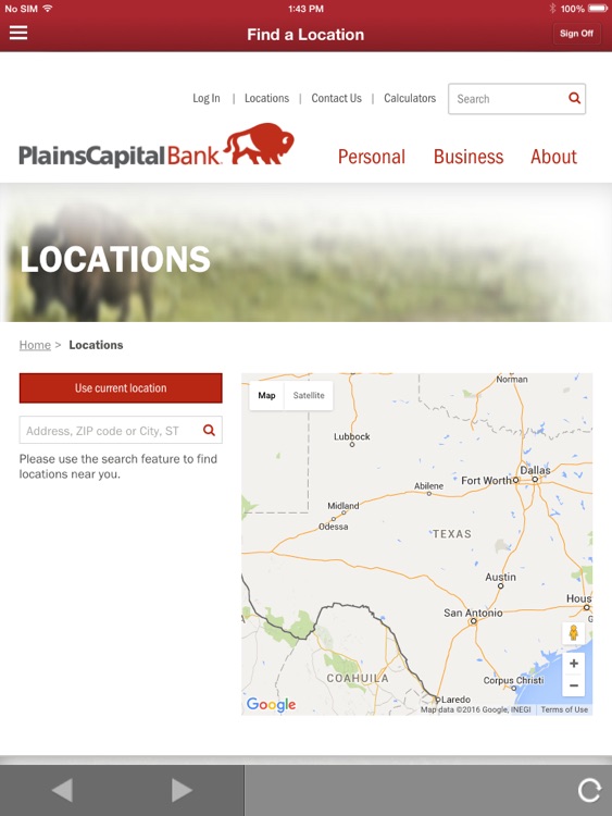 PlainsCapital Mobile Banking for iPad screenshot-3