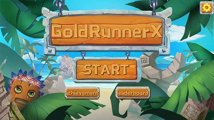 gold runner Xman -Casual puzzl screenshot-0