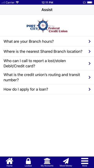 Port City Federal Credit Union screenshot 4