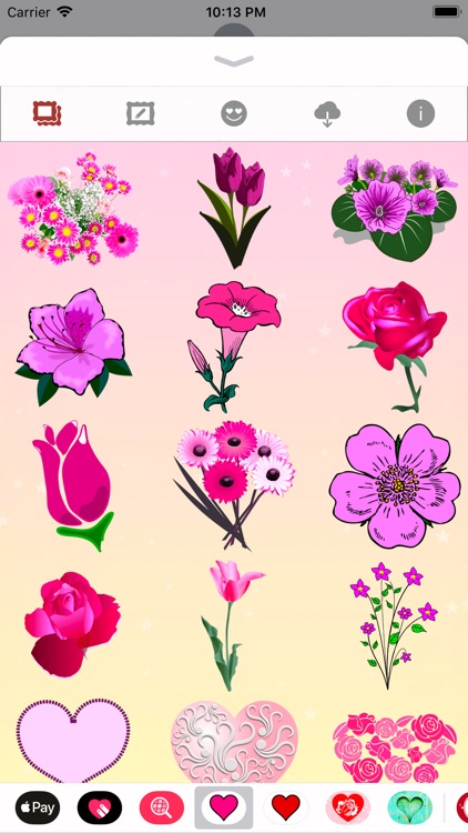 Pink Love • Emoji and stickers screenshot-3