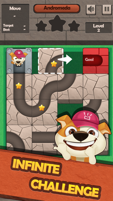 Slide Puzzle Puppy Rescue screenshot 3