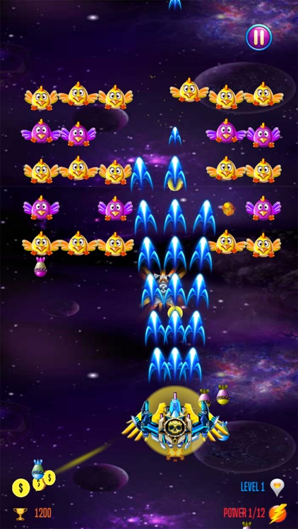 Galaxy Chicken Attack Pro screenshot-4