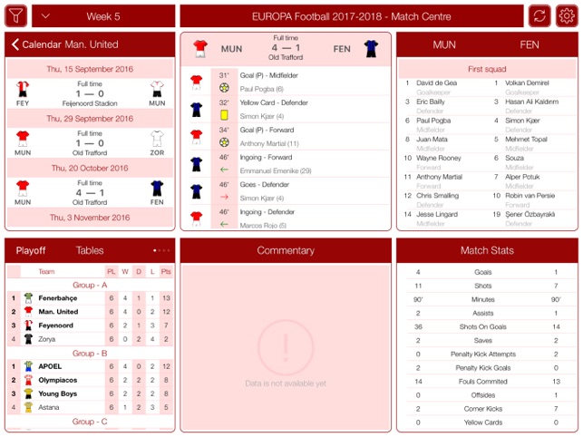 EUROPA Football 2017-2018 MC(圖3)-速報App