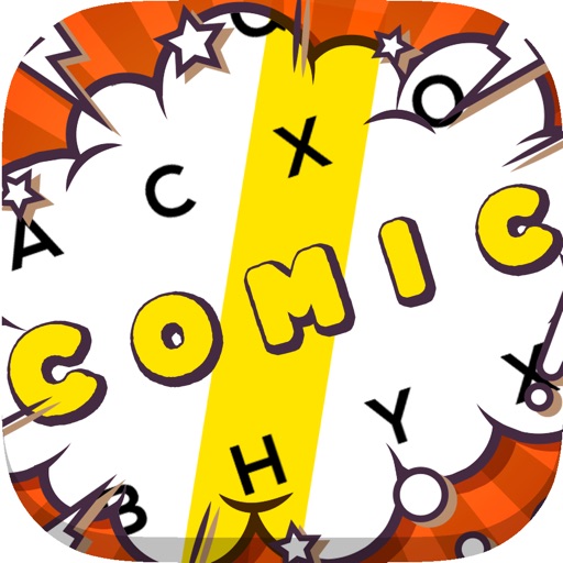 Comic Fanfiction Words Finding Icon