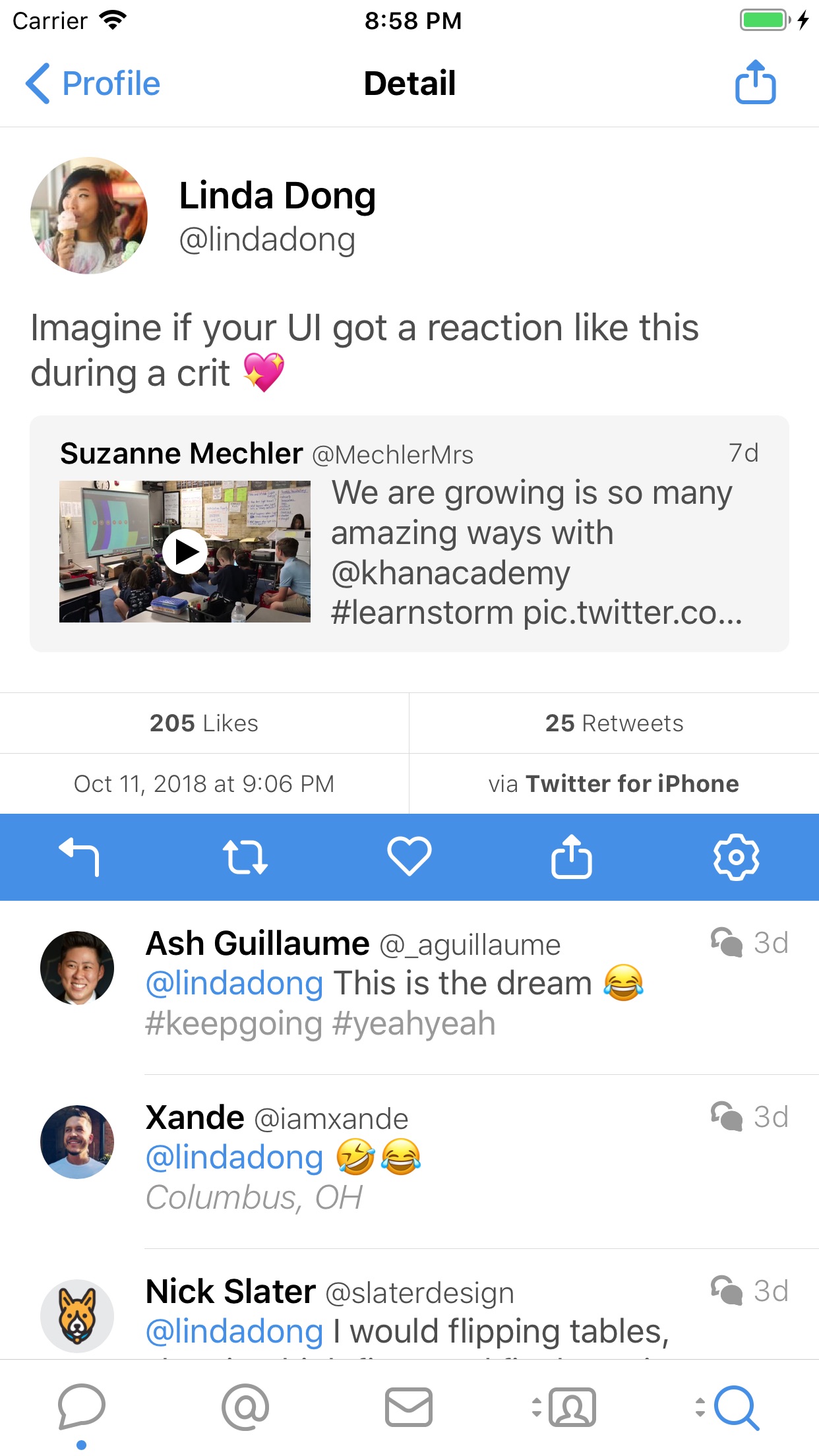 Screenshot do app Tweetbot 5 for Twitter