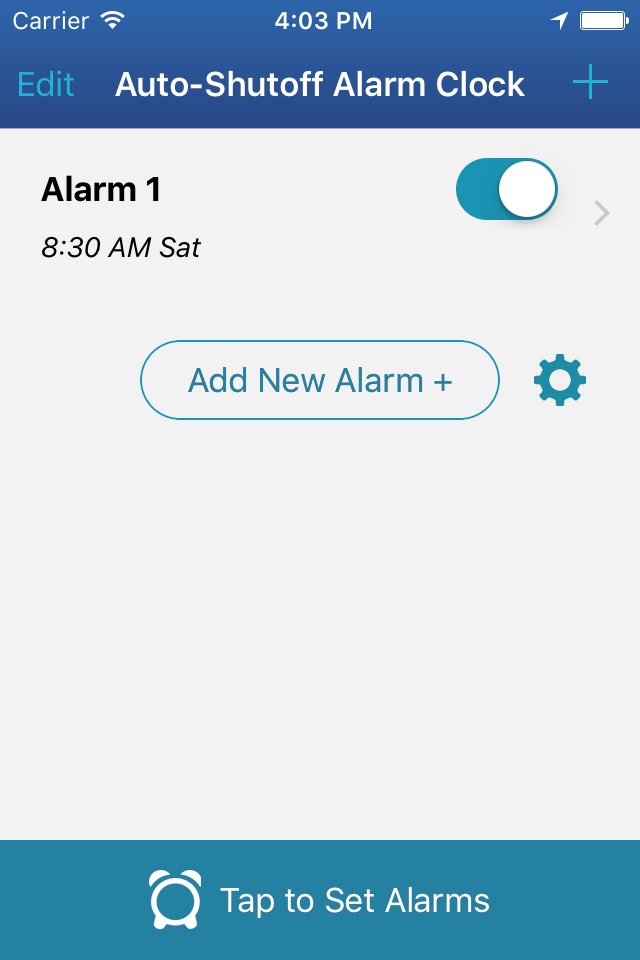 Auto-Shutoff Alarm Clock screenshot 4