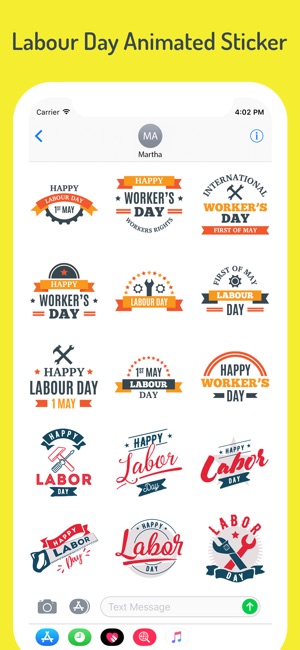 Labor Day Animated Wishes(圖1)-速報App