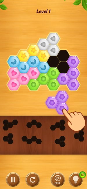 Block Puzzle - Hexa(圖2)-速報App