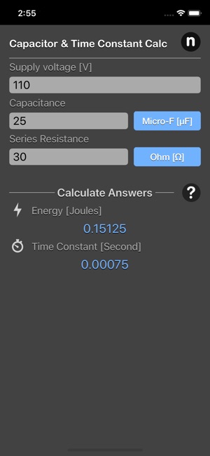 Capacitor Calculator