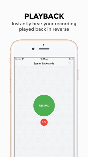 Speak Backwards - Recorder(圖2)-速報App