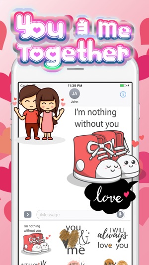 You & Me Together – Couple Sticker(圖2)-速報App