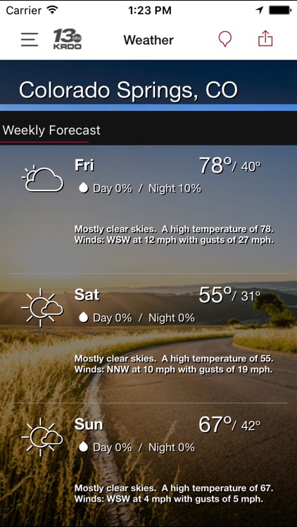 KRDO StormTracker 13 Weather screenshot-4