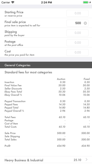 Fees for Ebay(圖2)-速報App