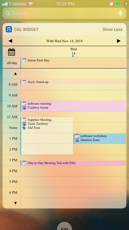 Week Calendar Widget Pro
