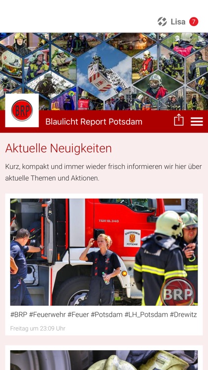 Blaulicht Report Potsdam