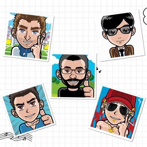 Male Avatar Sticker icon