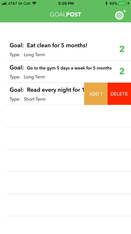 GoalPost - Goal Tracker screenshot-3