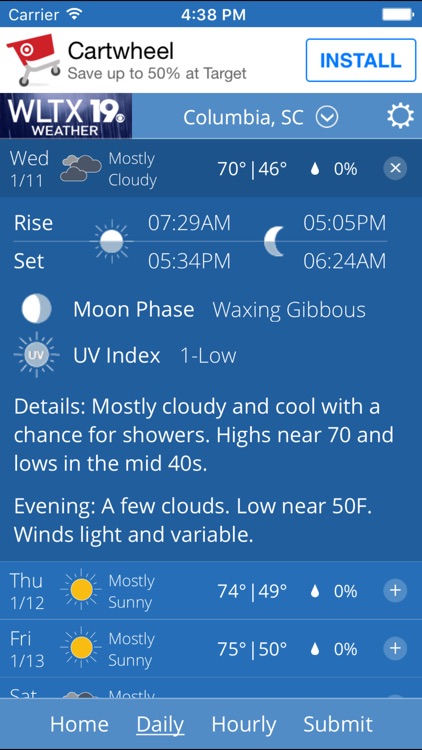 WLTX Weather
