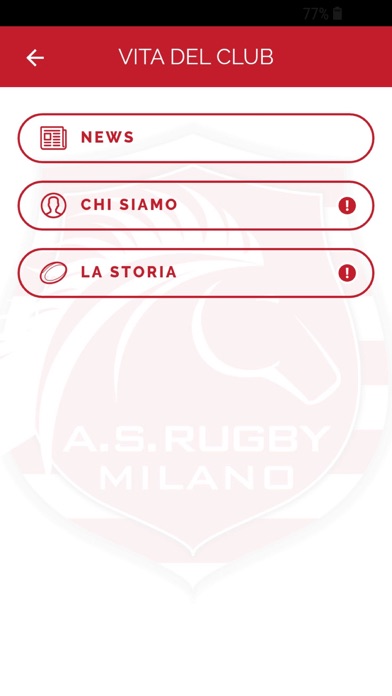 Rugby Milano screenshot 4