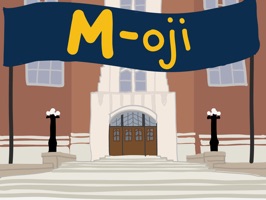 The Official Michigan Sticker Pack - Add fun, student-created M-oji's to your texts