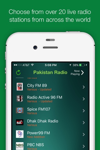 Pakistan Radios Live FM screenshot 4