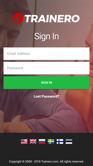 Trainero.com Client App