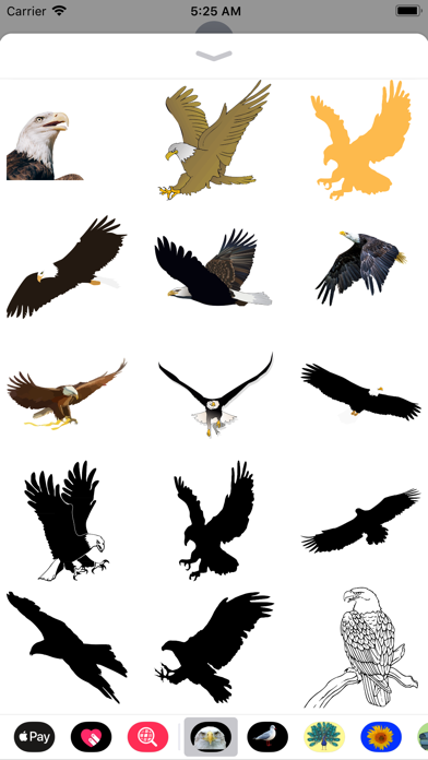 Exquisite Eagle Stickers screenshot 2