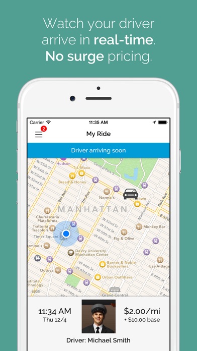 Taxi Taxi NY App screenshot 2