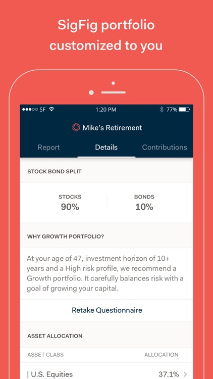 SigFig Wealth Management screenshot-3