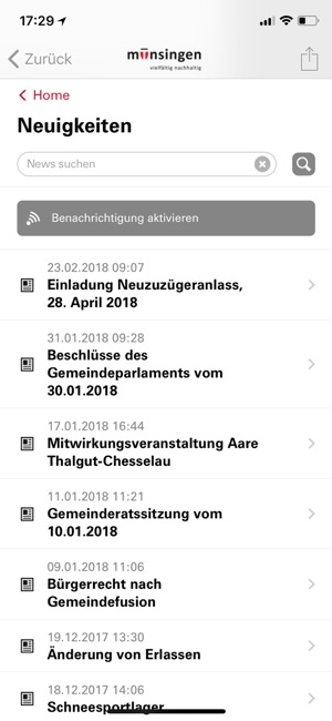 Einwohnergemeinde Münsingen(圖4)-速報App