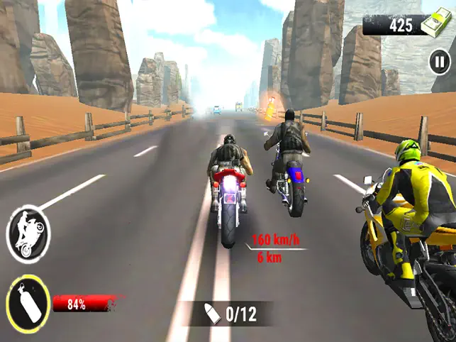 Bike Highway Fight Race Sports, game for IOS