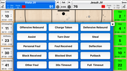 Basketball Stat Tracker Live screenshot 3