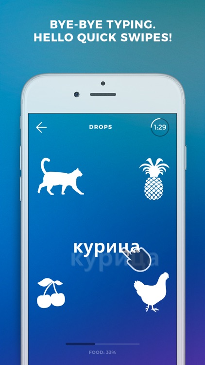 Learn Russian language - Drops