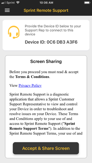 Remote Support by Sprint(圖1)-速報App