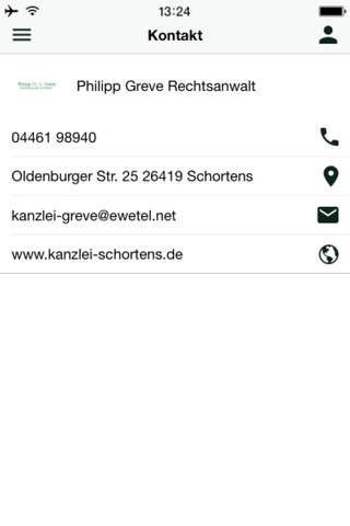 Kanzlei-Schortens-App screenshot 3