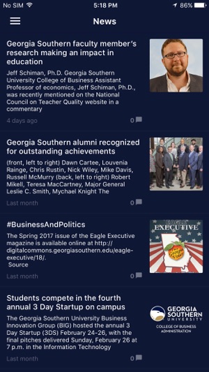 Georgia Southern Business(圖5)-速報App