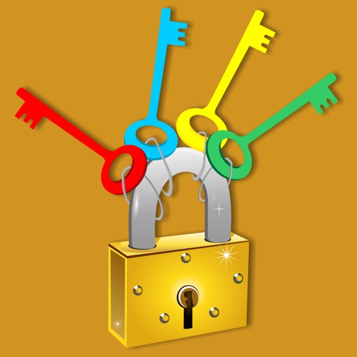 Unlock it with right Keys icon