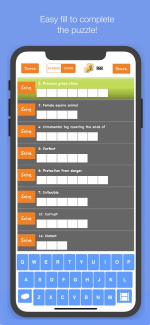 Easy Crossword Puzzle Pro I(圖2)-速報App