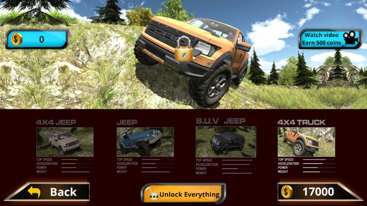 4x4 Off-Road Jeep Hill Drive screenshot-3