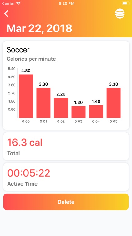 Ball Games: Track My Calories