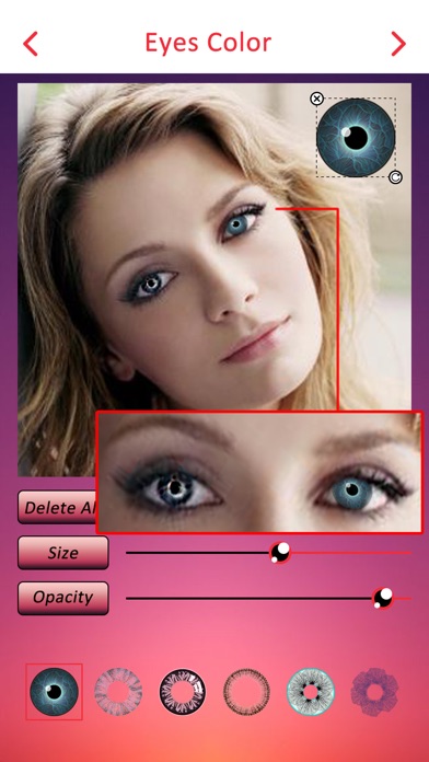 Eye Color Changer - makeup screenshot 3