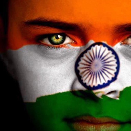 Indian Flag Face Maker : Set your Wallpaper icon