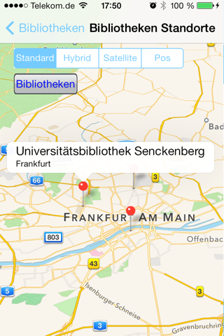 Goethe Uni screenshot 2