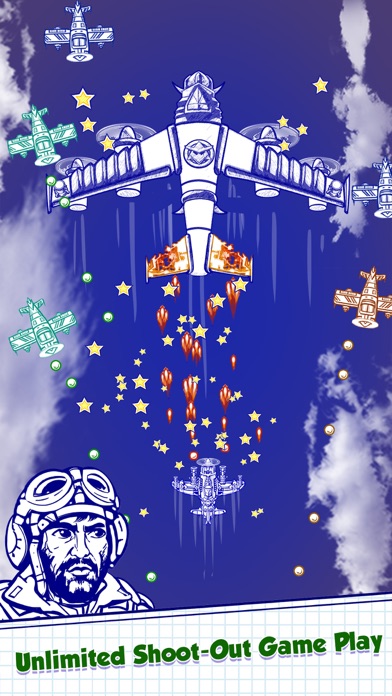 Doodle Combat - Sky Fighter's screenshot 2