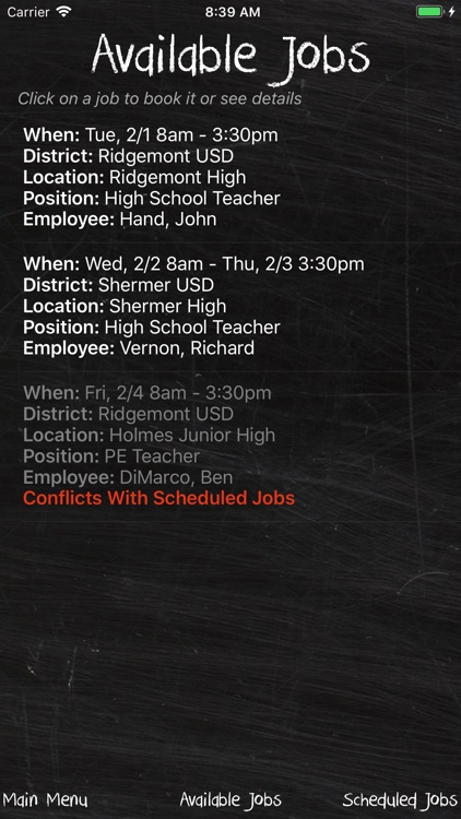SubAlert for Frontline Ed