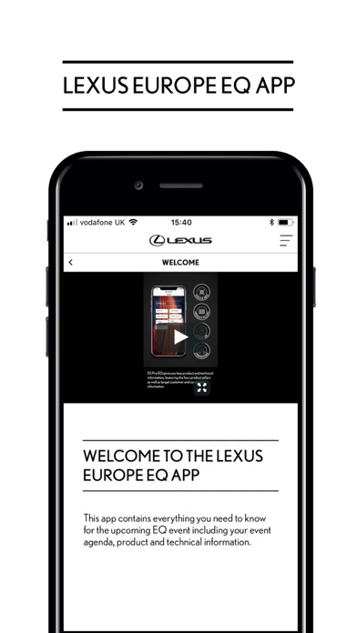 Lexus Europe EQ screenshot 3