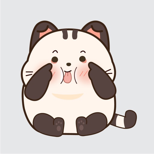 Sweety Cat Animated Stickers Icon